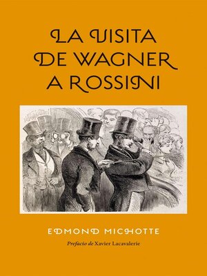 cover image of La visita de Wagner a Rossini